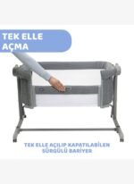 Chicco NEXT2ME MAGIC EVO ANNE YANI BEŞİK DARK GREY - Görsel 2