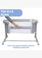 Chicco NEXT2ME MAGIC EVO ANNE YANI BEŞİK GREY MIST - Görsel 2