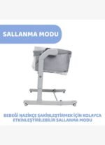 Chicco NEXT2ME MAGIC EVO ANNE YANI BEŞİK GREY MIST - Görsel 3