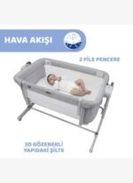 Chicco NEXT2ME MAGIC EVO ANNE YANI BEŞİK GREY MIST - Görsel 4