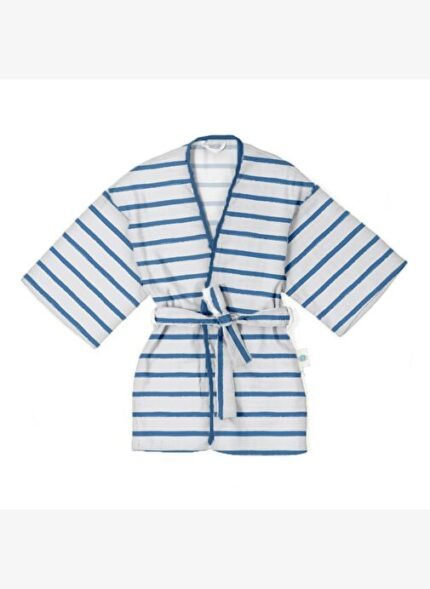 Deux Lapins Coco Brush - Müslin Çocuk Kimono Sabahlık