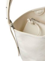 Calvin Klein Ekru Kadın Omuz Çantası EMBLEM AOP MEDIUM BUCKET - Görsel 3