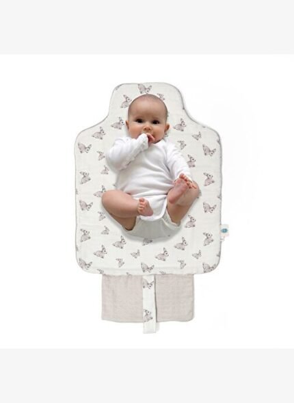 Deux Lapins Iconique Lapin - Müslin Bebek Pratik Alt Açma Matı