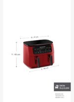 Karaca Air Pro Cook Duo Köz XXXL Airfryer Ruby 8L - Görsel 2