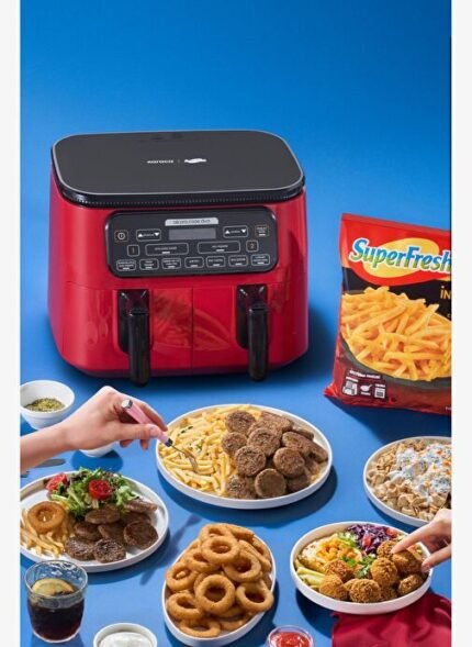 Karaca Air Pro Cook Duo Superfresh Kırmızısı 8L