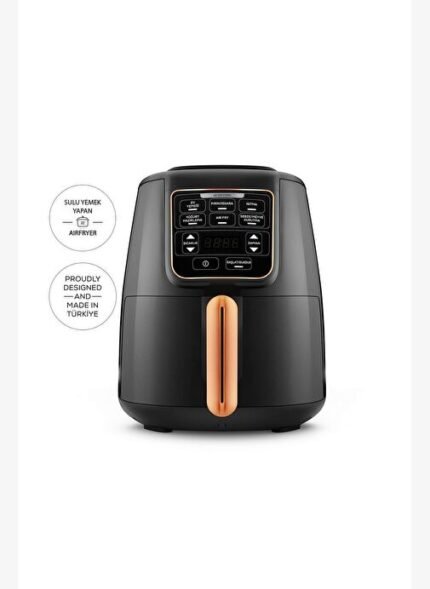 Karaca Air Pro Cook XL 2 in 1 Konuşan Airfryer Black Copper 4L