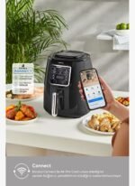 Karaca Connect Air Pro Cook XL 2 in 1 Uzaktan Erişimli Airfryer Shadow Grey 4L