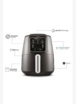 Karaca Connect Air Pro Cook XL 2 in 1 Uzaktan Erişimli Airfryer Shadow Grey 4L - Görsel 4