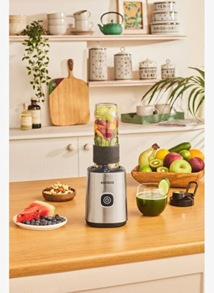 Karaca Smoothie On The Go Personal Kişisel Smoothie Blender Inox