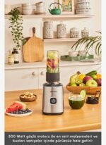 Karaca Smoothie On The Go Personal Kişisel Smoothie Blender Inox - Görsel 3