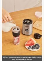 Karaca Smoothie On The Go Personal Kişisel Smoothie Blender Inox - Görsel 4