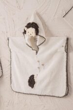Ecocotton Migala 4'lü Bebek Panço Seti %100 Organik Pamuk El Nakışlı Krem 1-4 Yaş - Görsel 2