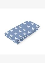 Deux Lapins Mono Lapin Royal Blue - Müslin Bebek Pratik Alt Açma Matı - Görsel 4