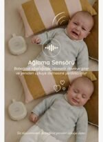 Budizzz Plus Ağlama Sensörlü Beyaz Gürültü Cihazı | 33 Sesli | Anne Ses Kayıtlı (Bej) - Görsel 3