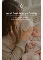 Budizzz Plus Ağlama Sensörlü Beyaz Gürültü Cihazı | 33 Sesli | Anne Ses Kayıtlı (Bej) - Görsel 4