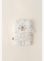 İrya Teddy %100 Pamuk Çocuk Bornoz