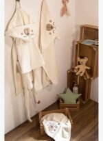 İrya Teddy %100 Pamuk Çocuk Bornoz - Görsel 2