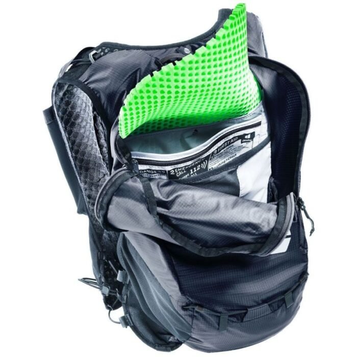 Deuter Ascender 7 siyah koşu sırt çantası - Görsel 4