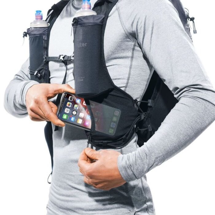 Deuter Ascender 7 siyah koşu sırt çantası - Görsel 5