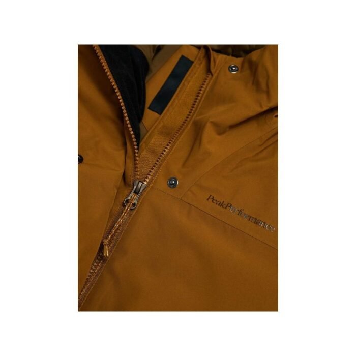 Peak Performance W Treeline Parka Kahverengi - Görsel 4