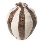 Pulse Brown Vazo 18x21 Cm - Görsel 3