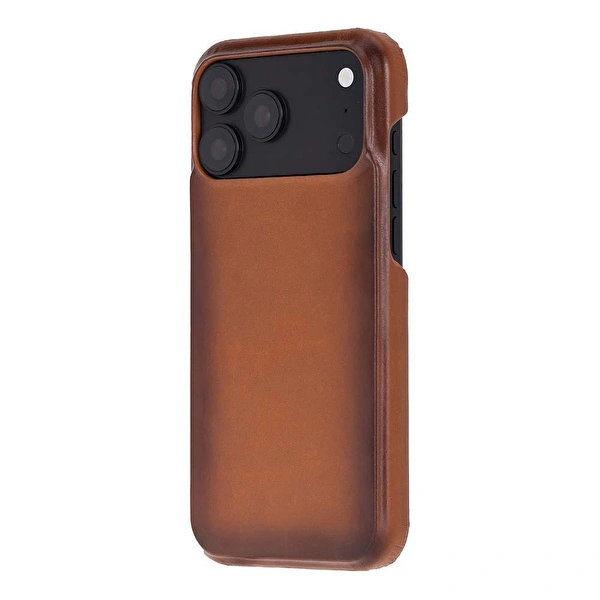 9eb3e0fe7cea2be03a56-0 Bloomcase Vectra Desert Tan Iphone 18 Pro Magsafe Hakiki Deri Kılıf - Görsel 1