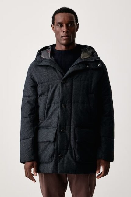 barbour erkek mont
