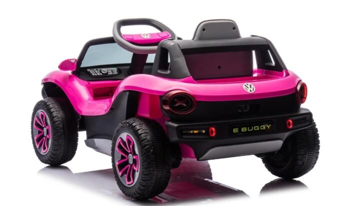 Kikka Boo Lisanslı Volkswagen E-Buggy Akülü Araba - Pembe (Uzaktan Kumandalı, 12V Güçlü Performans) - Görsel 2