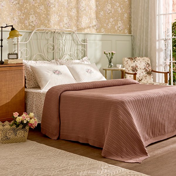 karaca-home-jane-cift-kisilik-battaniye-nish-set-000001000271852001 Karaca Home Jane Çift