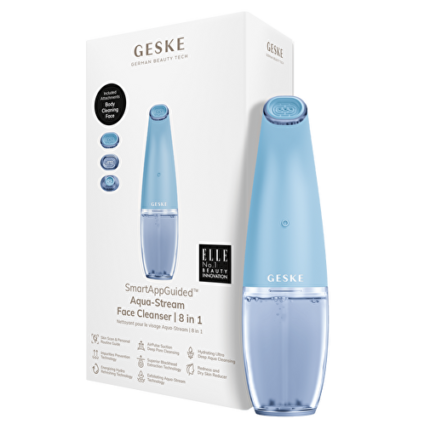 Geske Aqua-Stream Çift Başlıklı Derinlemesine Etkili Yüz Temizleme Cihazı | Aqua-Stream Face Cleanser