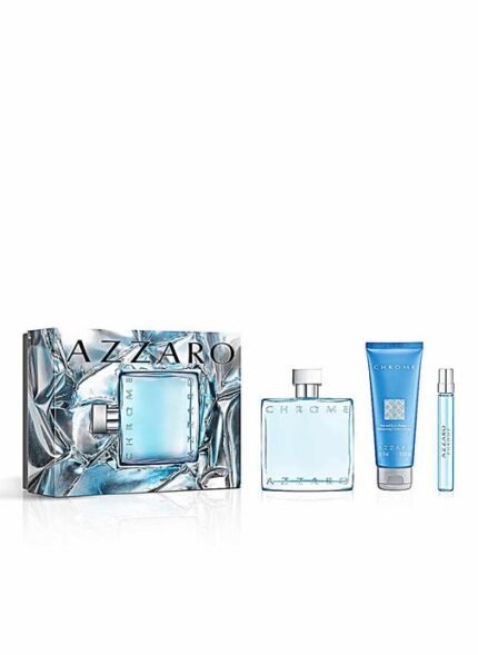 Azzaro Chrome EDT 100 ml +10ml Parfüm & 75 ml Saç ve Vücut Şampuanı Seti