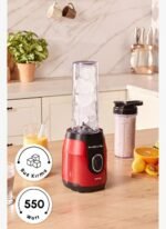 Karaca Blendfit Go Personal Kişisel Smoothie Blender Çift Hazne Kırmızı 600ml & 400ml - Görsel 3