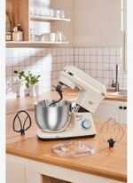 Karaca Chefcrafter Hamur Yoğurma Makinesi Porcelain White 1900W 7L - Görsel 2