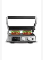 Karaca Compact Steel Sear and Grill Inox 2008 Döküm Izgara ve Tost Makinesi 6 Dilim Kapasiteli - Görsel 3