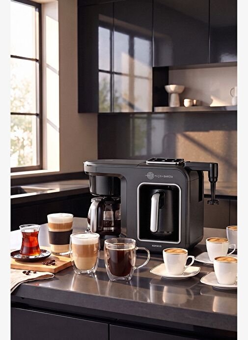 tryoshop-b-karaca-hatir-plus-barista-6-in-1-latte-cappuccino-ve-kozde-turk-kahve-makinesi-black-silver-15712081-1 Karaca Hatır Plus Barista 6 in 1 Latte Cappuccino ve Közde Türk Kahve Makinesi Black Silver - Görsel 1