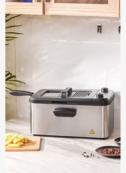 Karaca Inox Yağ Filtreli Zamanlayıcılı Fritöz XL 3,2L