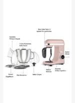 Karaca Mastermaid Chef Ultra Dijital Ekranlı Hamur Yoğurma Makinesi Rosegold 7L - Görsel 3