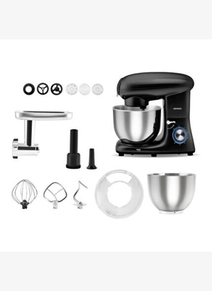 Karaca Multichef Aparatlı Hamur Yoğurma Makinesi Shiny Black 5,5L