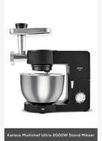 Karaca Multichef Ultra Hamur Yoğurma Makinesi Black 2000W 7L - Görsel 3