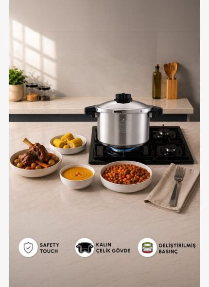 Karaca Quick And Safe İndüksiyon Tabanlı Düdüklü Tencere 7 Lt