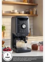 Karaca Scoopi 10 in 1 Dondurma Makinesi Matte Black - Görsel 3