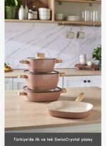 Karaca Swiss Crystal Mocha 7 Parça Tencere Seti - Görsel 3