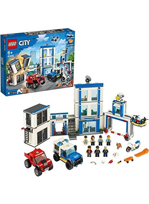 tryoshop-b-lego-city-60246-police-station-15414783-1-5 LEGO City 60246 Police Station - Görsel 1