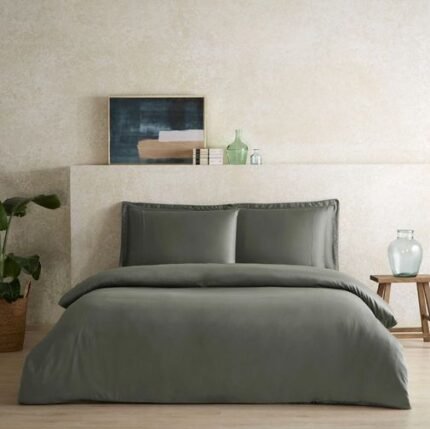 Linens X TENCEL™ Lyocell King Nevresim Kılıfı Yeşil