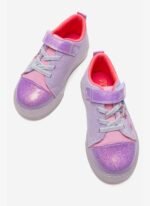 Mnpc Kız Çocuk Lila Sneaker Işıklı Ayakkabı Filet - Görsel 3