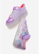 Mnpc Kız Çocuk Lila Sneaker Işıklı Ayakkabı Filet - Görsel 4