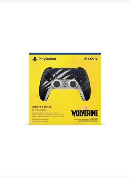 Sony PS5 Dualsense Wireless Controller - Marvel Wolerine Adamantium Sınırlı Sürüm