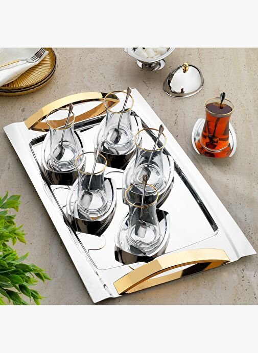 tryoshop-b-schafer-allure-celik-cay-seti-40-parca-gold-15867716-1-1 Schafer Allure Çelik Çay Seti 40 Parça-Gold - Görsel 1