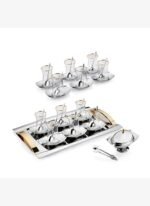 Schafer Allure Çelik Çay Seti 40 Parça-Gold - Görsel 2