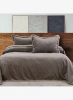 Schafer Home Blossom Yatak Örtüsü Seti 3 Parça-Bej - Görsel 3